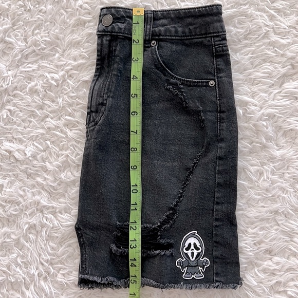 NWOT Ghostface Denim Skirt - Picture 11 of 12